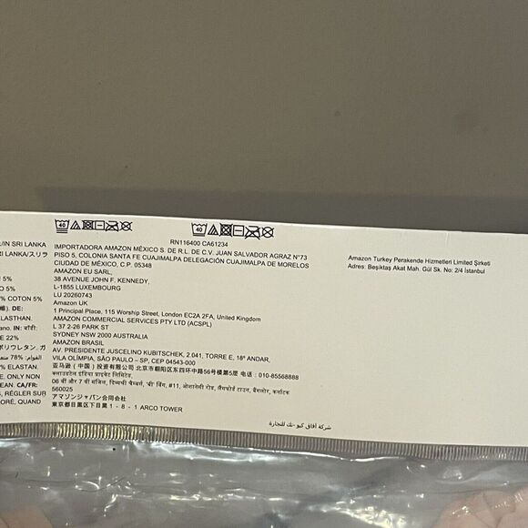 Iris & Lilly Women Body Smooth Microfiber Thong Panties Size M Pack of 5 - Picture 11 of 11